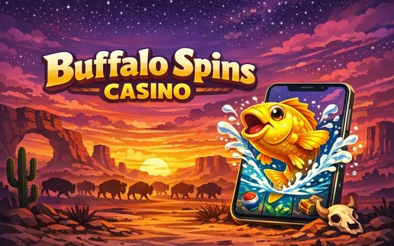 Buffalo Spins iOS app hero banner