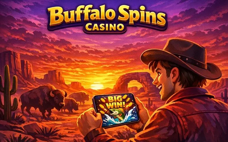 Buffalo Spins bonuses and free spins banner
